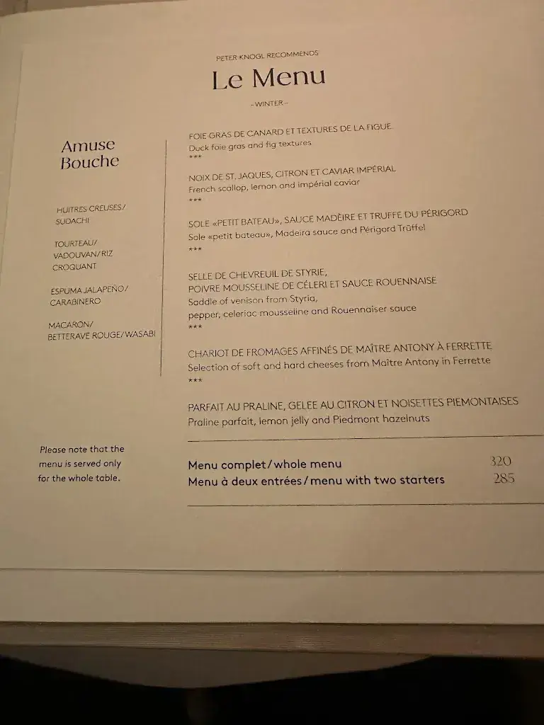 Sergio _Cheval Blanc by Peter Knogl_Basel_review