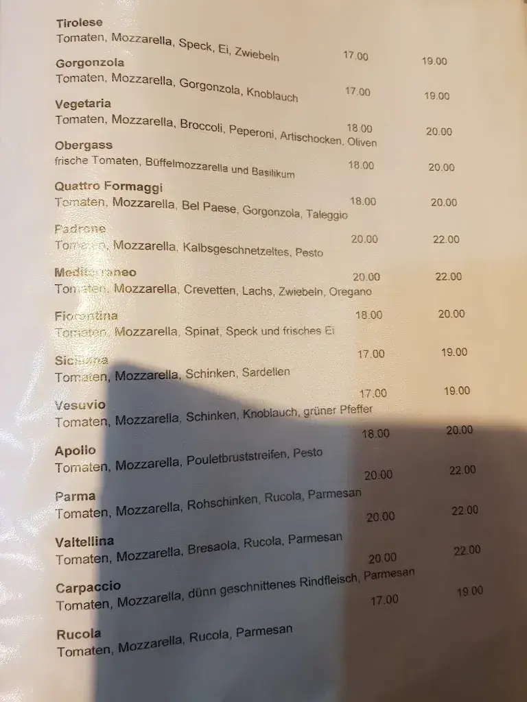 Menu_Obergass Pizzeria_Schmerikon_image_2