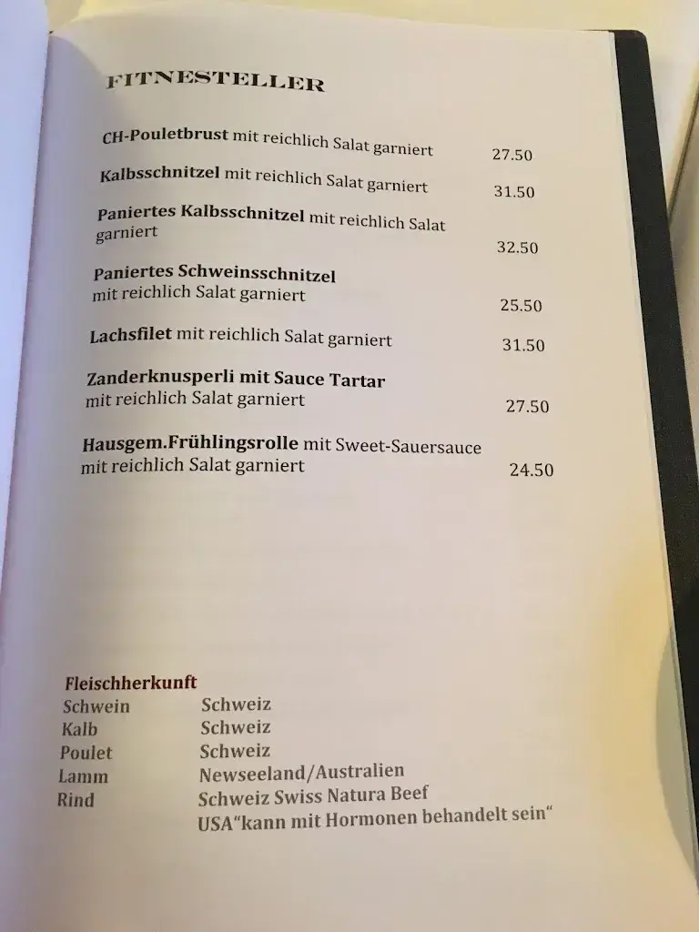 Menu_Restaurant Belvédère_Baden_image_2