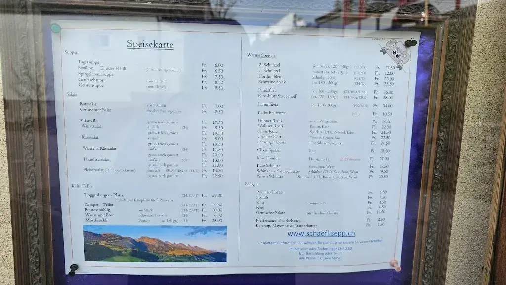 Menu_Gasthaus zum Schäfli_Alt St. Johann_image_1