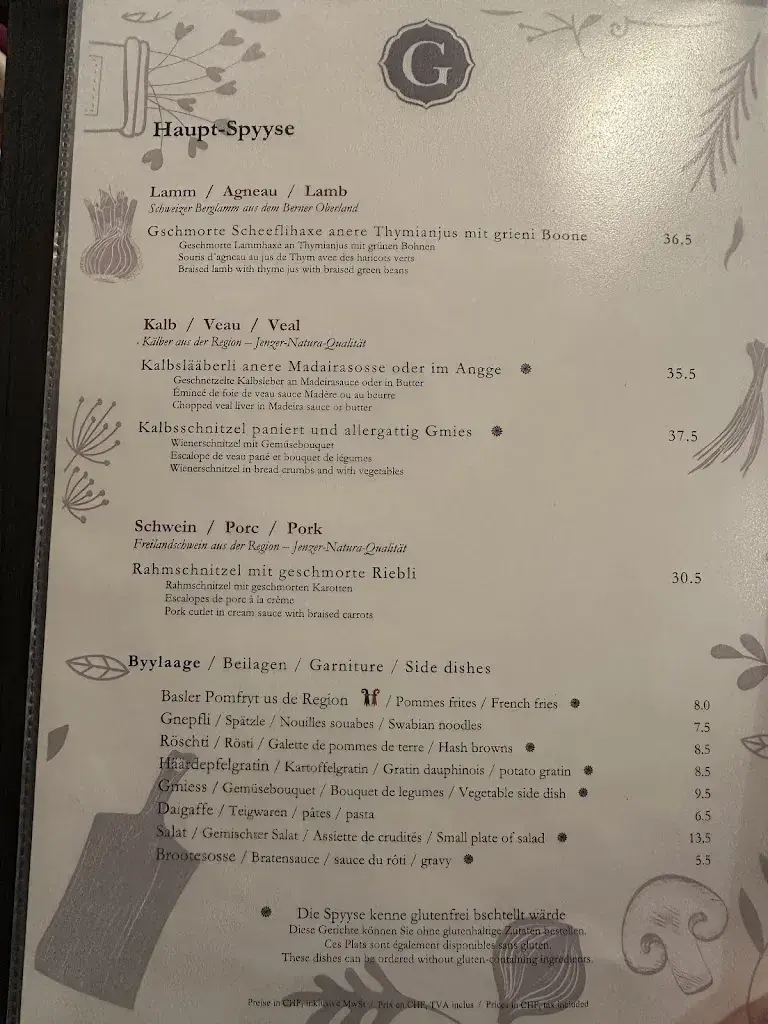 Gifthüttli restaurant à Basel