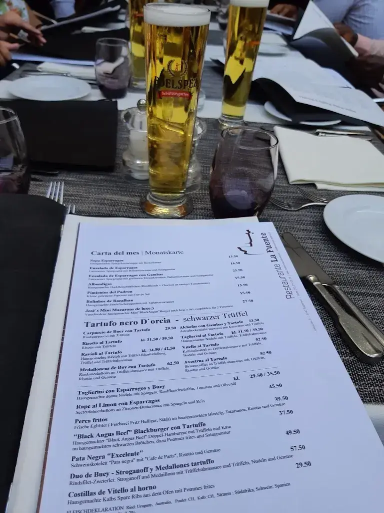 Menu_La Fuente_Rapperswil-Jona_image_1