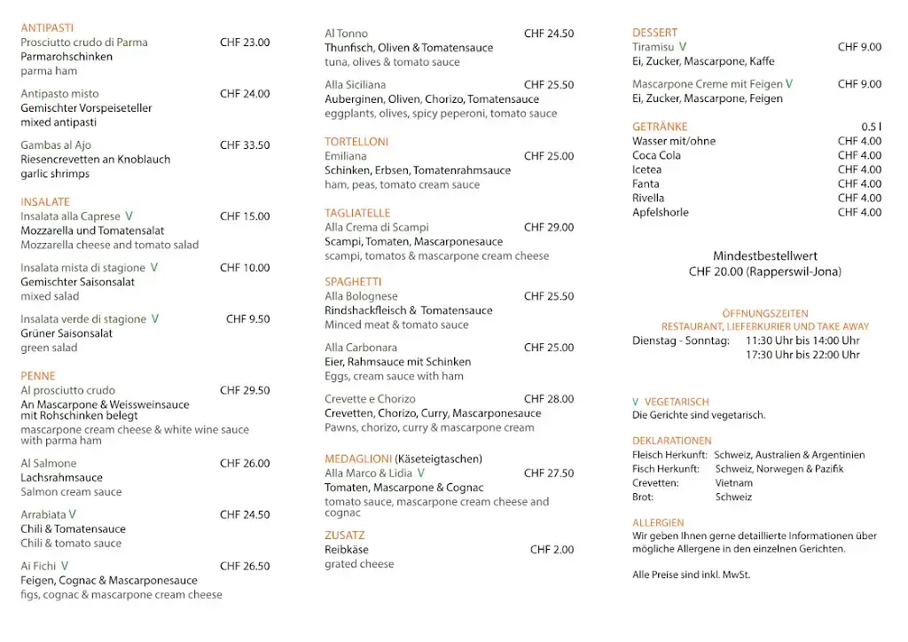 Menu_Marco's Pasta Bar_Rapperswil-Jona_image_1