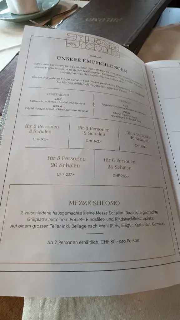 Shlomo Baden - Res' Oriental restaurant à Baden