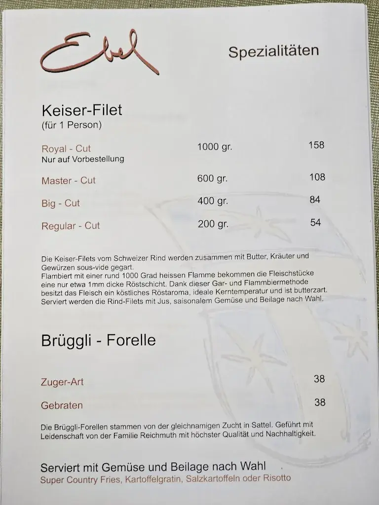 Menu_Hotel - Restaurant Ebel_Baar_image_1