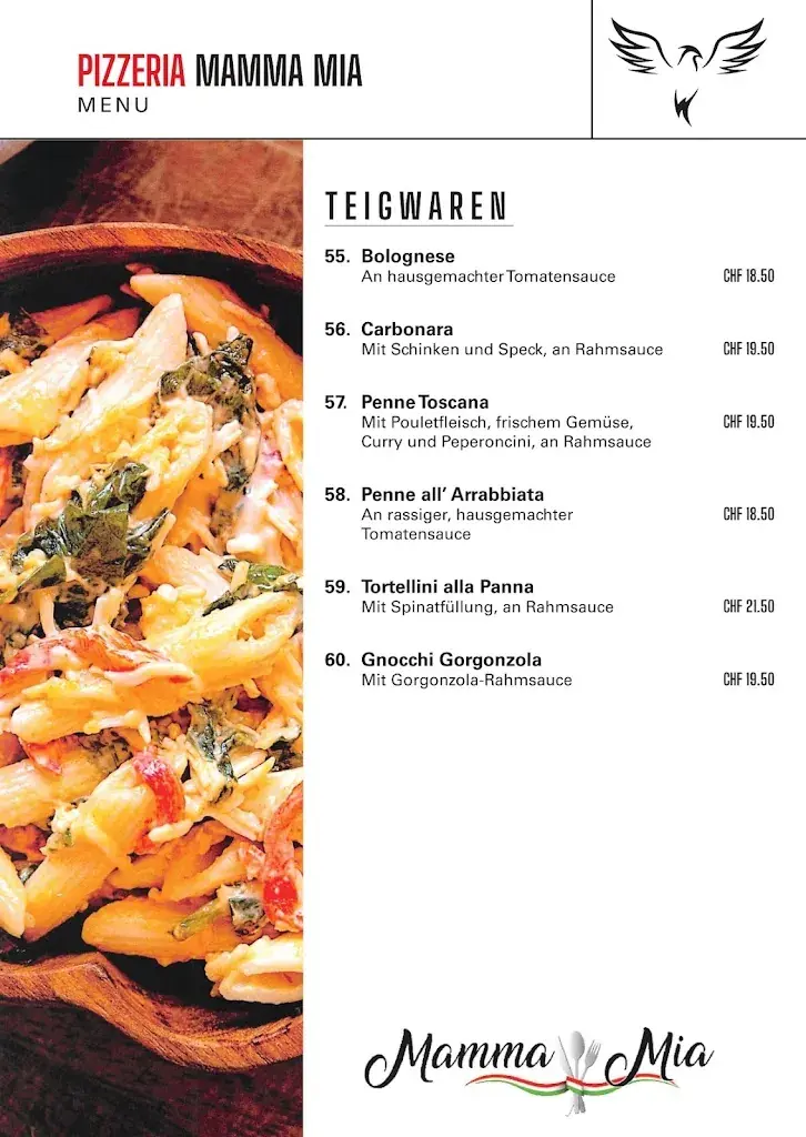 Menu_Mamma Mia Pizzeria & Steak Haus_Lütisburg_immagine_4