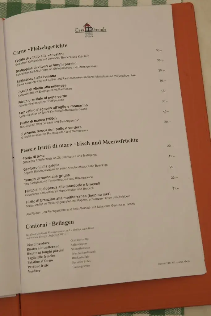 Menu_Restaurant Casa Grande_Wilen_image_2