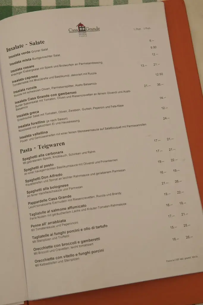 Menu_Restaurant Casa Grande_Wilen_image_3