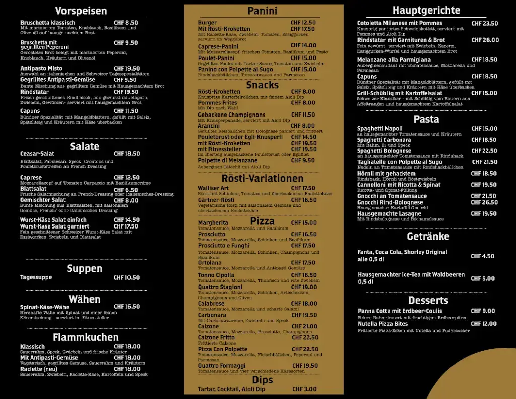 Menu_Svizzero Bistro_Affeltrangen_image_1
