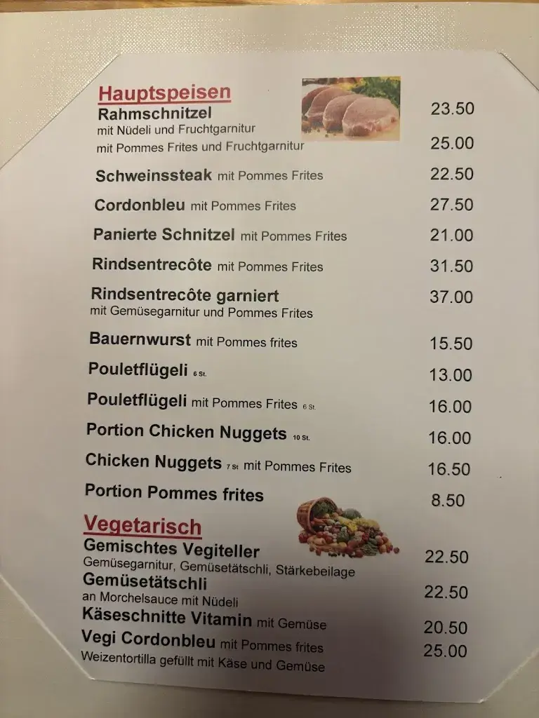 Rössli restaurant à Vechigen