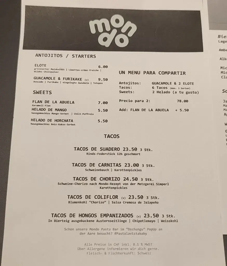 Menu_Mondo Mexican Bistro_Bern_image_2