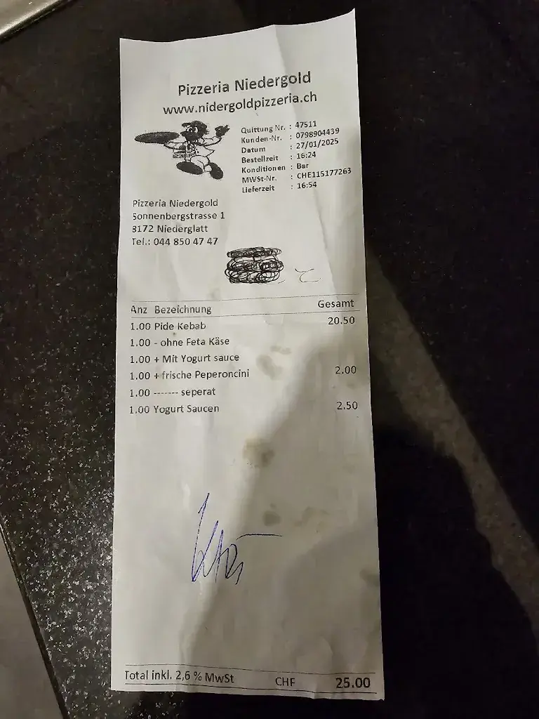 Mario Saound_Niedergold Pizzeria_Niederglatt_review