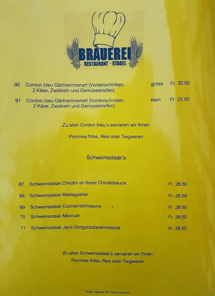 Menu_Restaurant Brauerei_Stadel bei Niederglatt_image_3