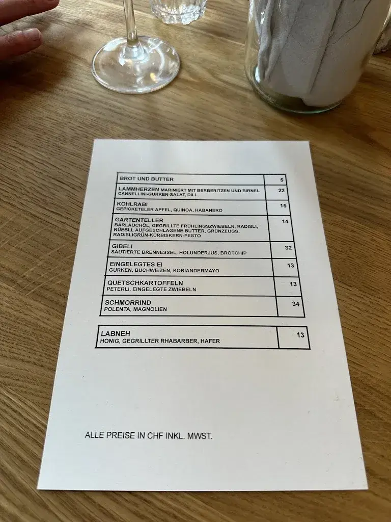 Trallala Bistro restaurant à Bern