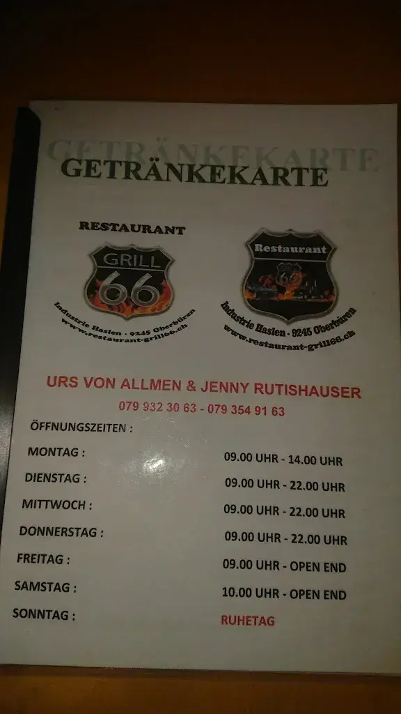 Menu_Grill 66_Oberbüren_image_1