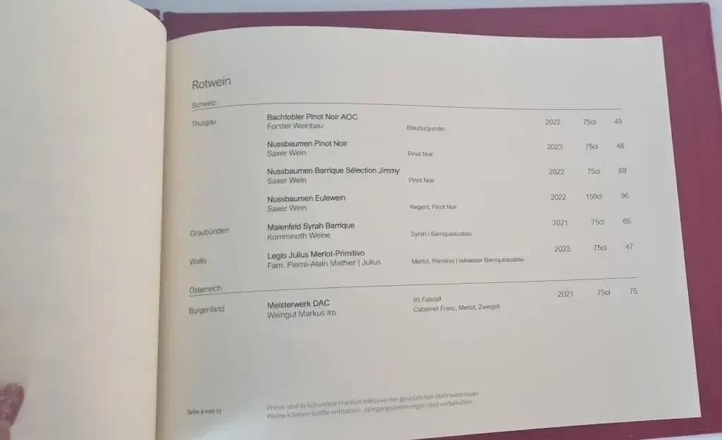 Menu_Hotel & Restaurant Nollen_Hosenruck_immagine_4