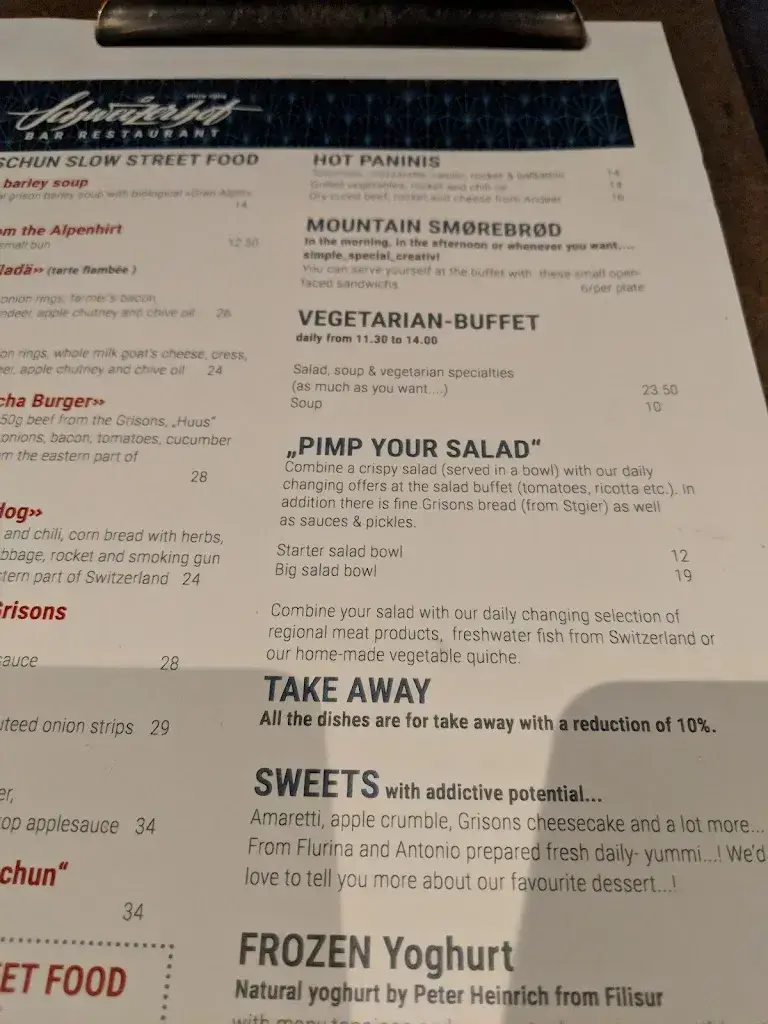 Menu_Café | Bar Schweizerhof_Lenzerheide_immagine_2