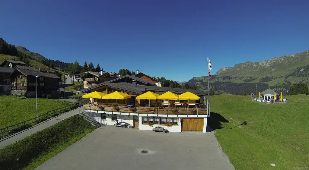 Berghotel Restaurant Sartons restaurant in Valbella