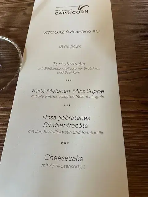 Roberto De Santis_Restaurant Capricorn_Valbella_review