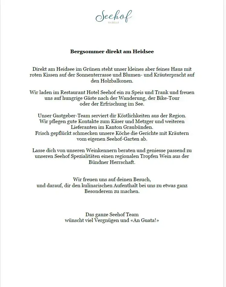 Menu_Restaurant Hotel Seehof_Valbella_image_3