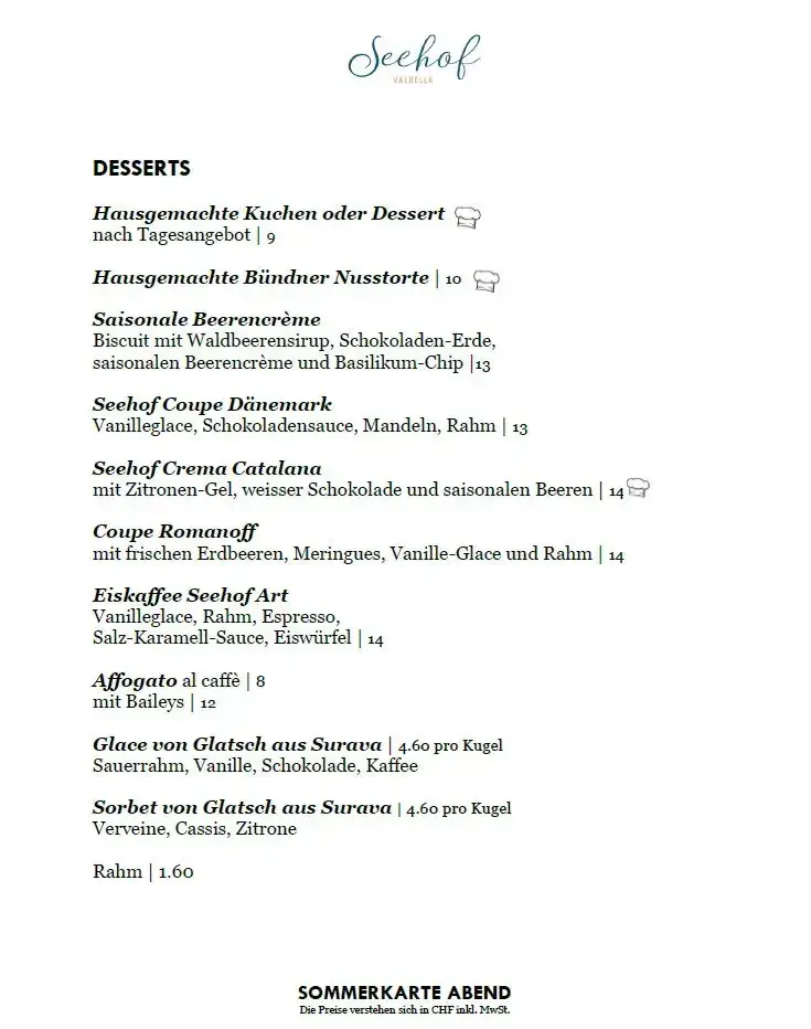 Menu_Restaurant Hotel Seehof_Valbella_image_4