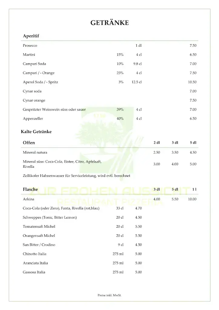 Menu_Zur Frohen Aussicht - Biergarten und Spielplatz_Zollikofen_image_2