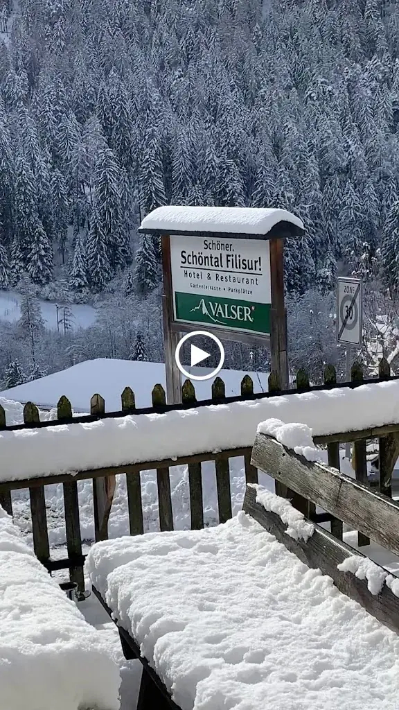 Hotel Schöntal restaurant in Filisur