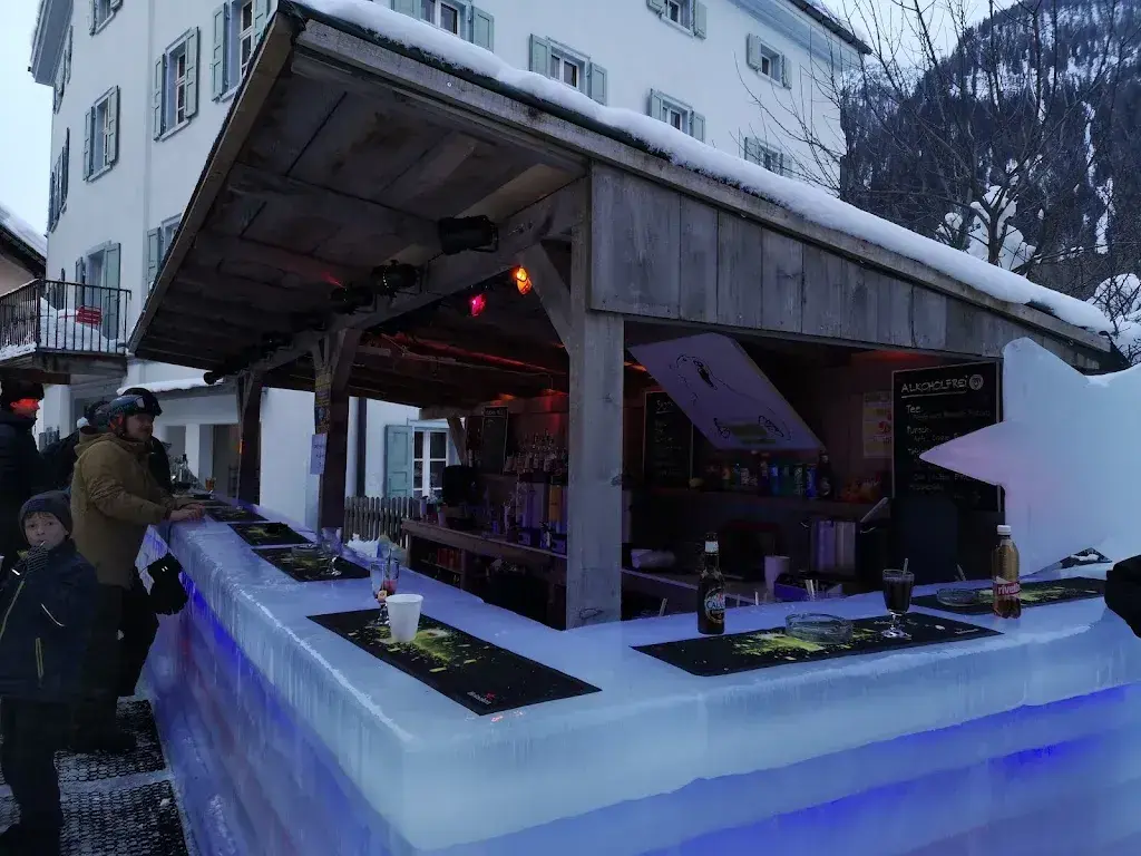 Eisbar Bergün, Bistro Grappin restaurant in Bergün/Bravuogn