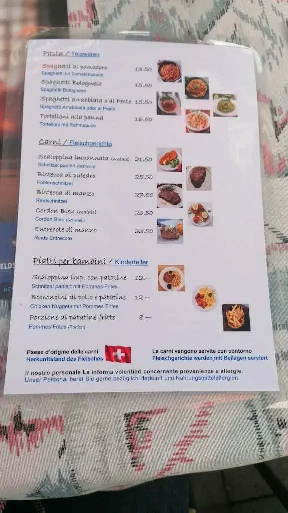 Osteria Ristorante Pozzolascio restaurant in Poschiavo