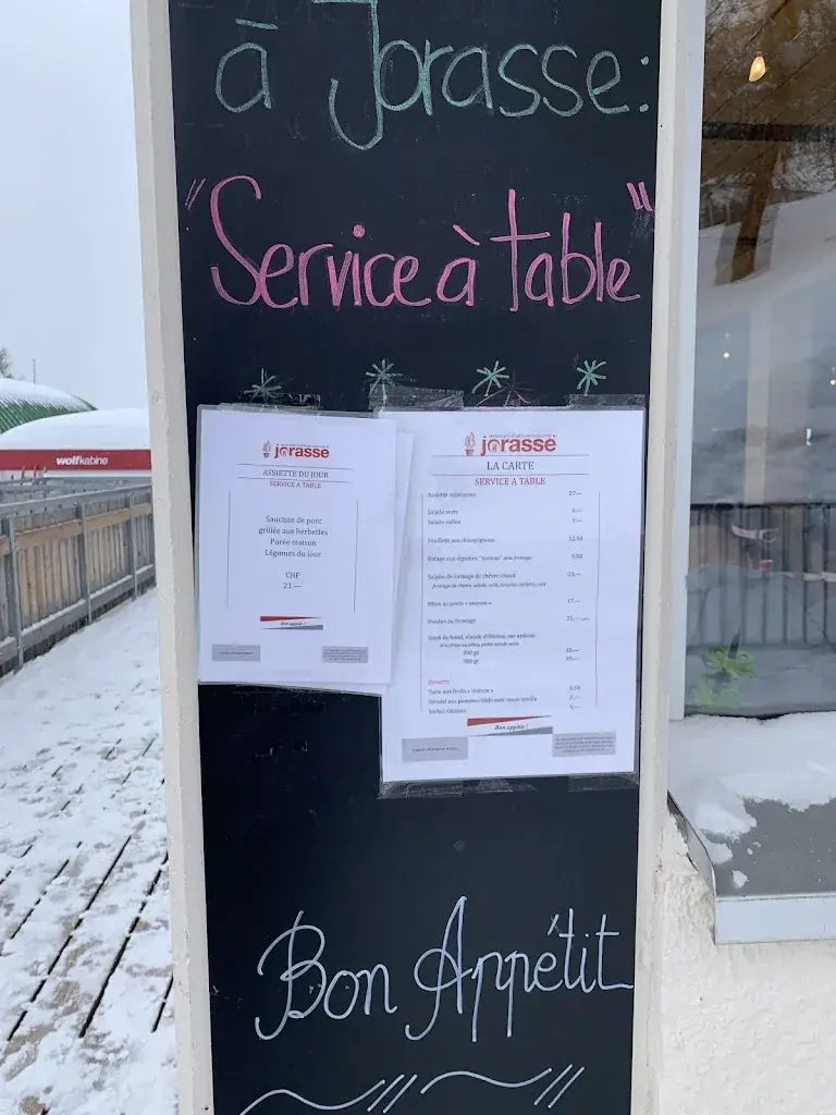 Menü_Restaurant de Jorasse_Ovronnaz_Bild_1
