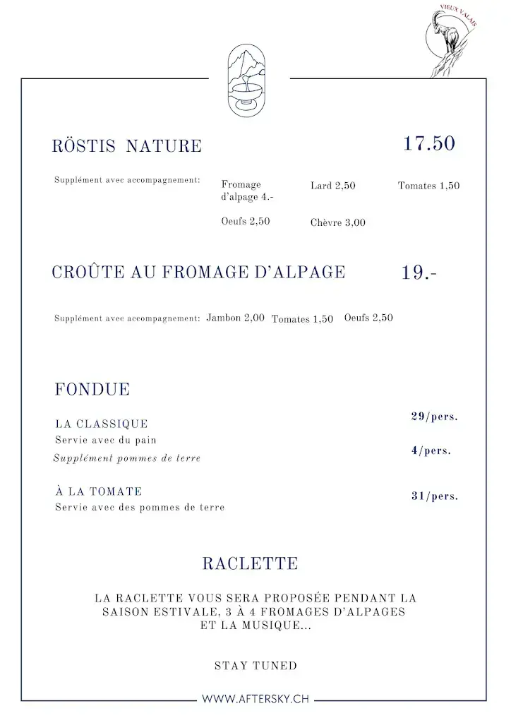 Menu_Le Vieux Valais & Aftersky_Ovronnaz_immagine_3