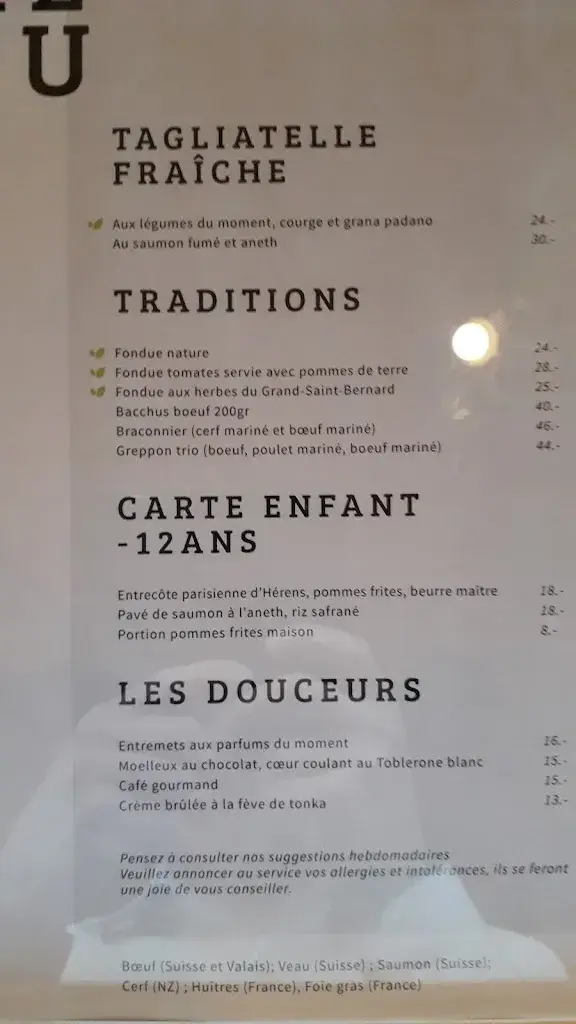 Menu_Restaurant Le Greppon Blanc_Veysonnaz_image_3
