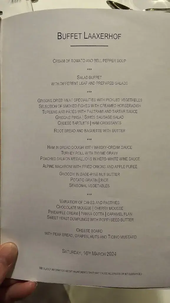 Menu_Restaurant «Vallarosa»_Laax_image_1