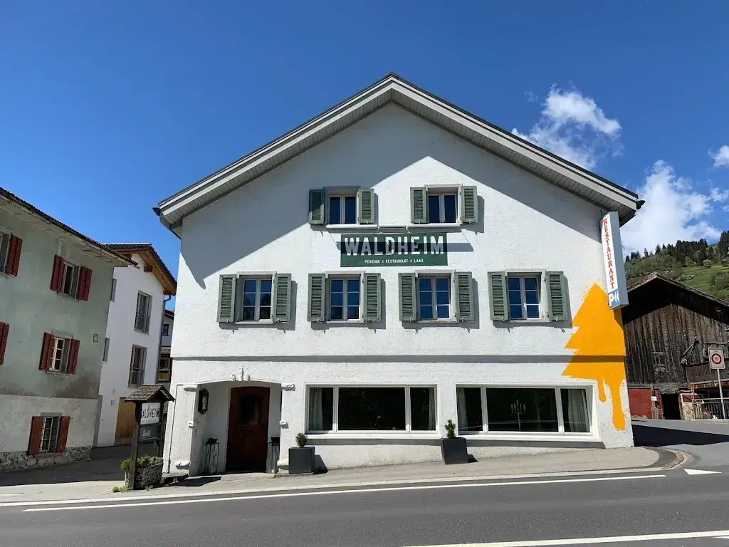 Waldheim Pension & Restaurant Laax restaurant in Laax