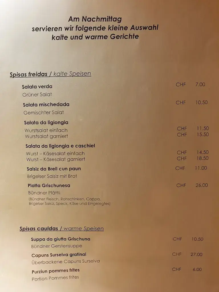 Menu_Gasthof Surselva_Breil/Brigels_image_1