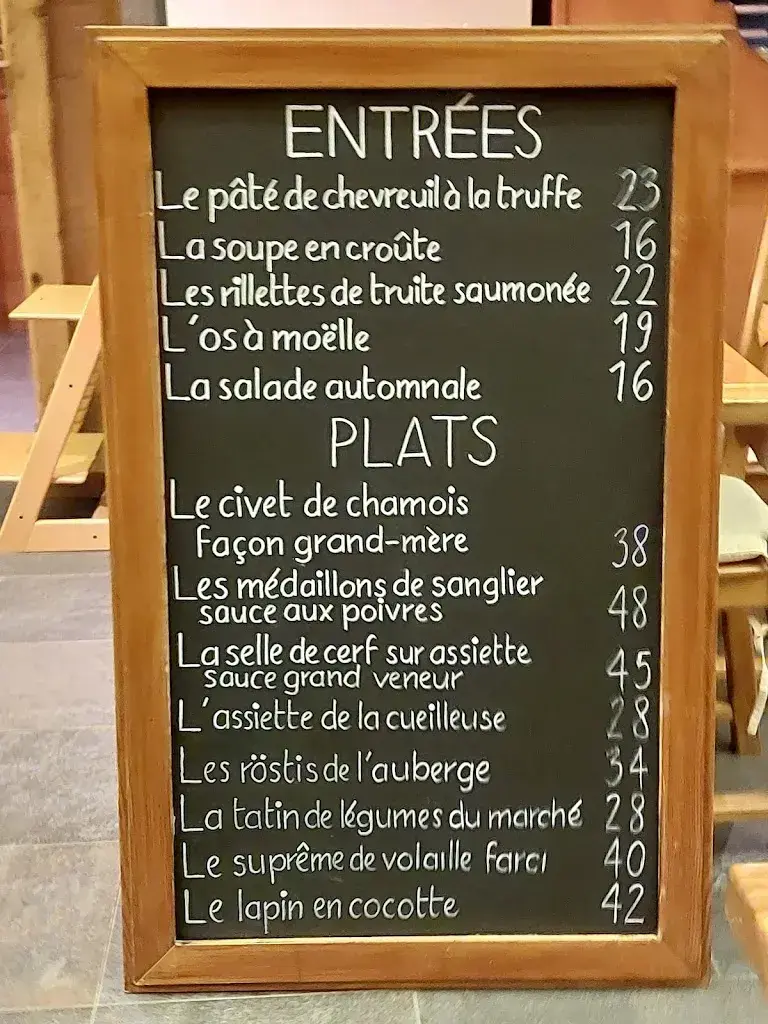 Auberge de la Cergniaulaz restaurant à Montreux