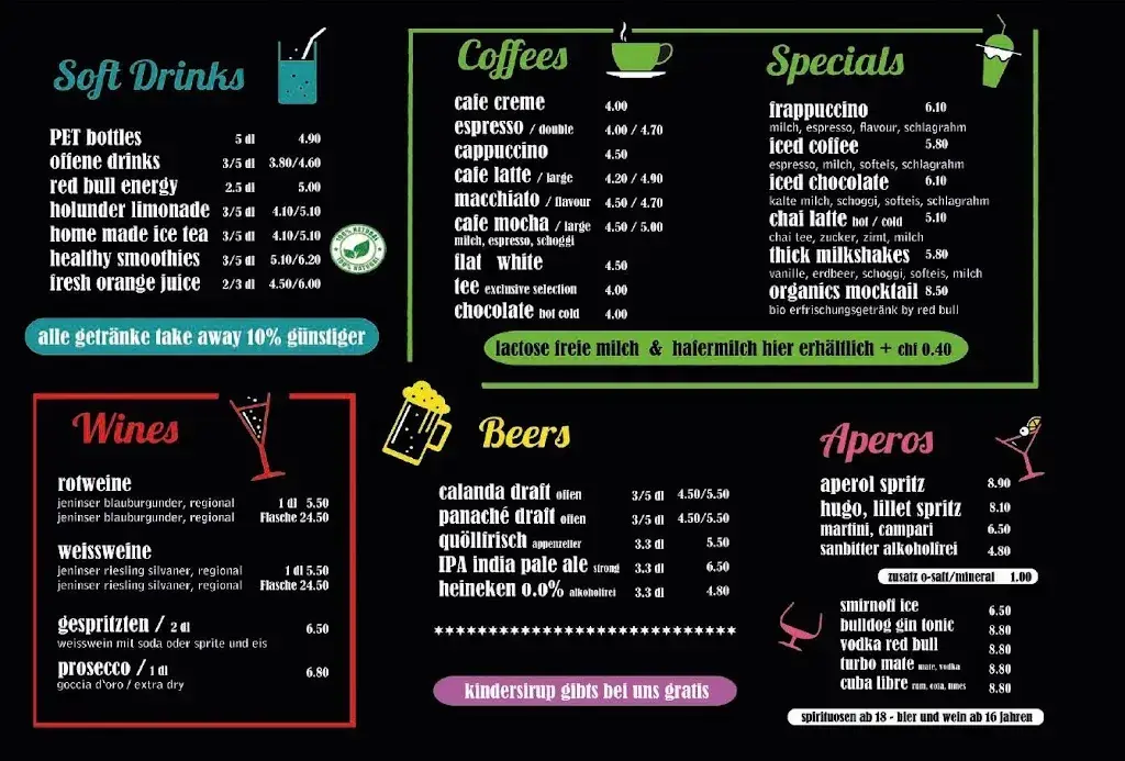 Menü_Restaurant Shaka_Ilanz_Bild_2