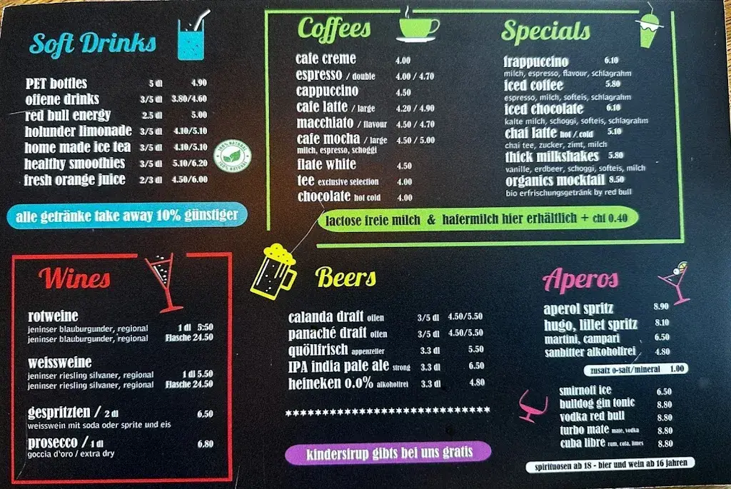 Menü_Restaurant Shaka_Ilanz_Bild_3