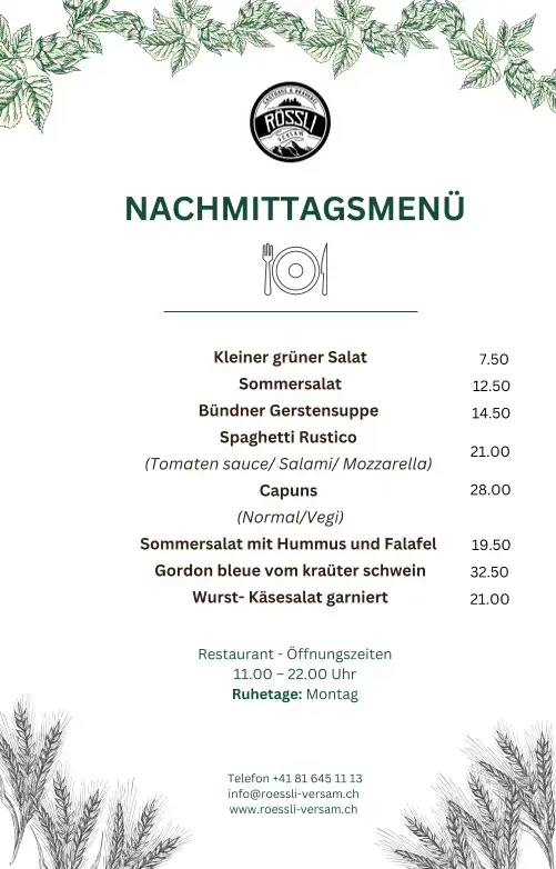 Menu_Gasthaus & Brauerei Rössli_Versam_image_1