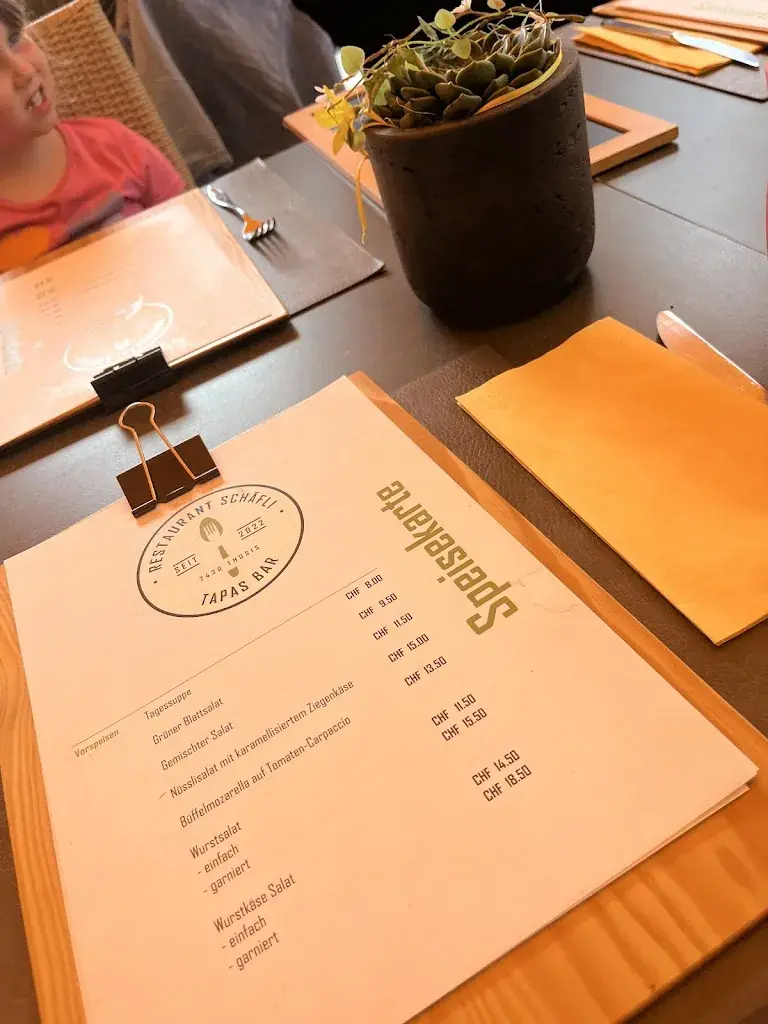 Menu_Restaurant Schäfli Thusis_Thusis_image_2