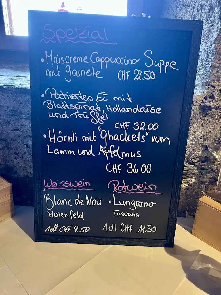 Menu_Restaurant Kuhstall_Sils im Engadin/Segl_image_1