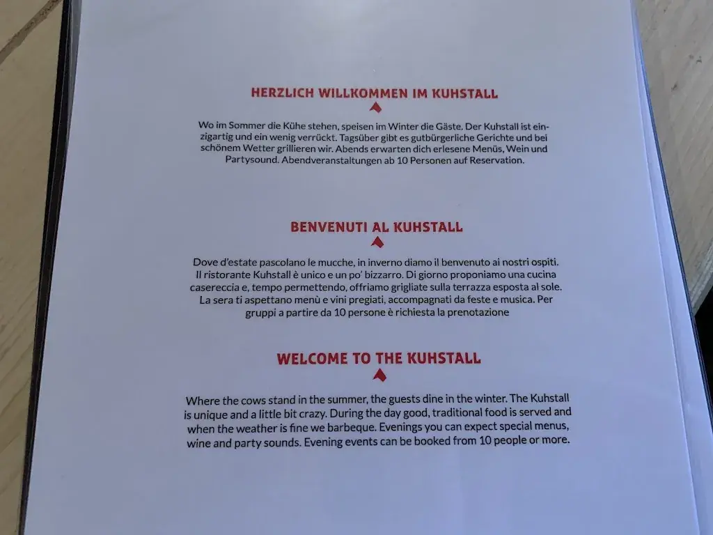 Menu_Restaurant Kuhstall_Sils im Engadin/Segl_image_2