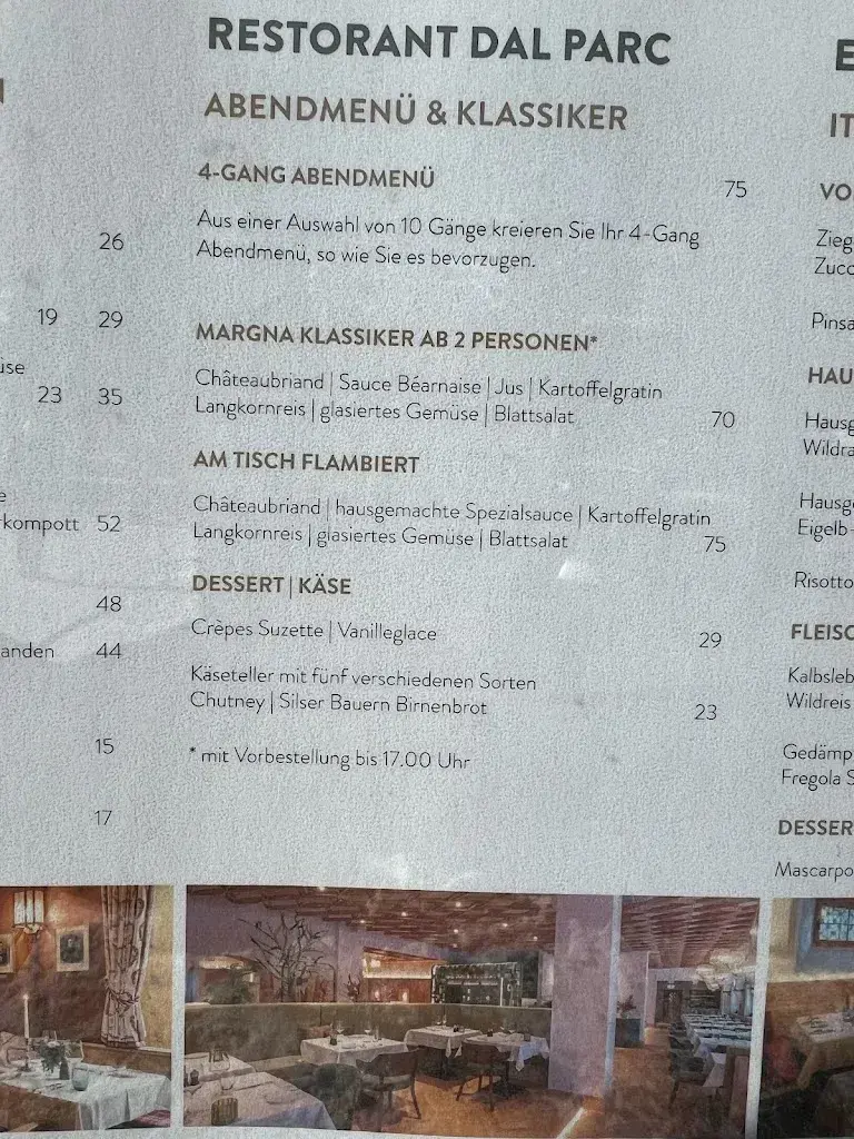 Menu_Restaurant Stüva 1817_Sils im Engadin/Segl_image_2