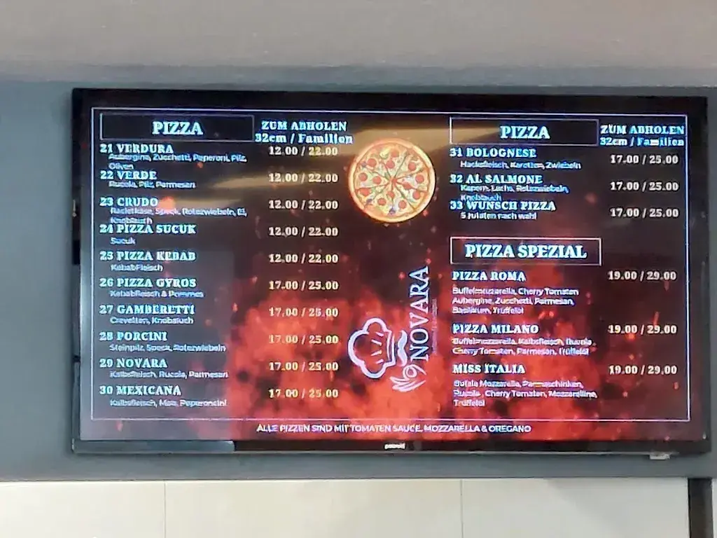 Novara Restaurant | Pizzeria & Kebab Sarnen restaurant à Sarnen