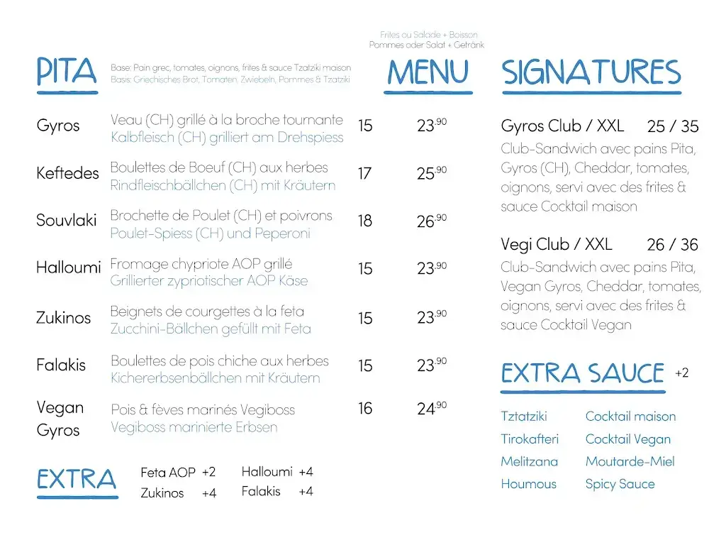 Greeka I Griechisches Restaurant & Take Away I Restaurant grec à Bienne restaurant à Biel