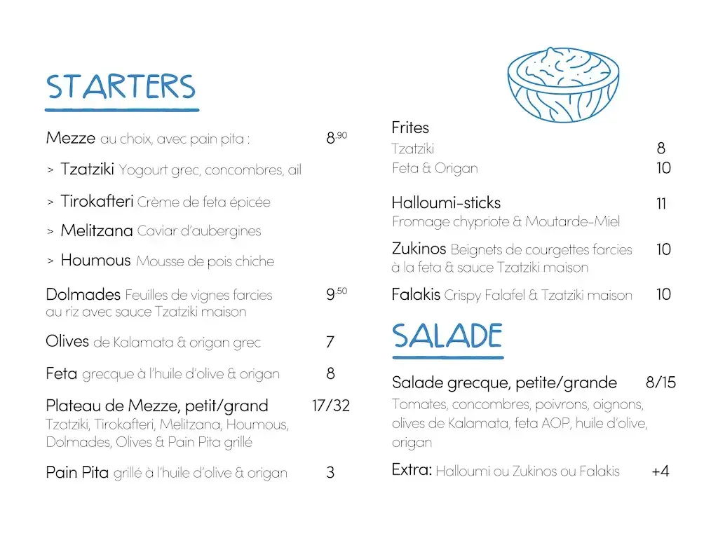 Menu_Greeka I Griechisches Restaurant & Take Away I Restaurant grec à Bienne_Biel_image_2