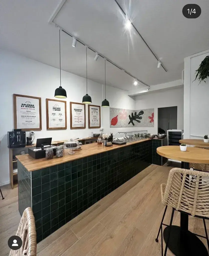 Green Up Salad bar restaurant à Lausanne