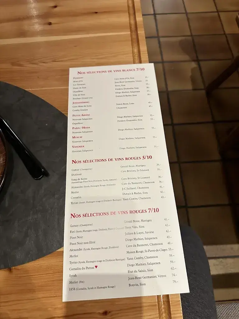 Menu_Vieux-Valais Sion_Sion_image_3