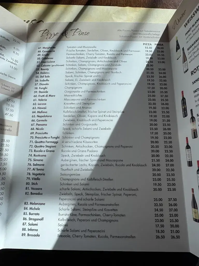 Menu_Pizzeria Caruso_Bonaduz_image_4