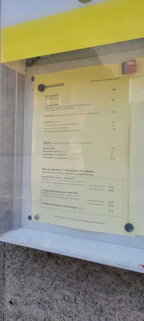 Menu_Gasthaus Alte Post_Zillis-Reischen_immagine_2